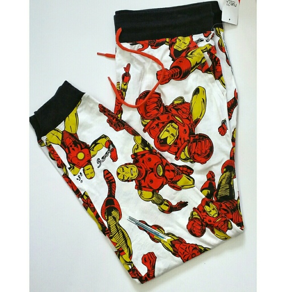 marvel joggers mens
